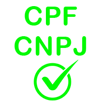 Aceita CPF e CNPJ icone.